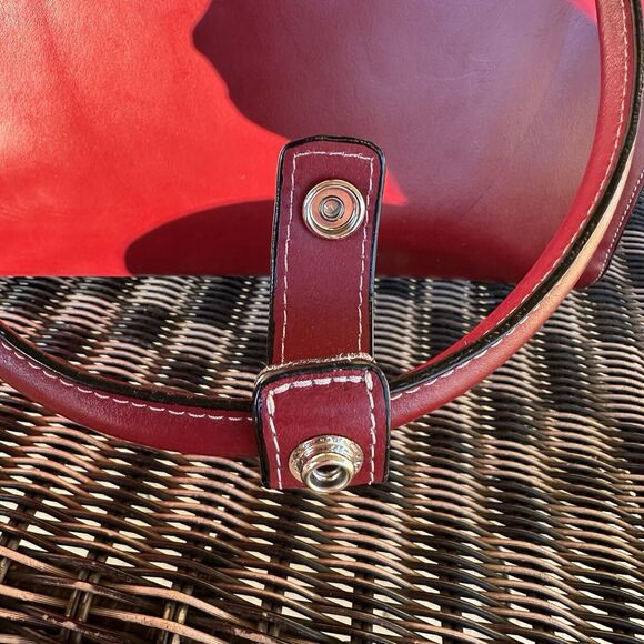 Mcklein Winnetka Laptop‎ Bag Work Bag Briefcase Red Classic - Picture 7 of 15